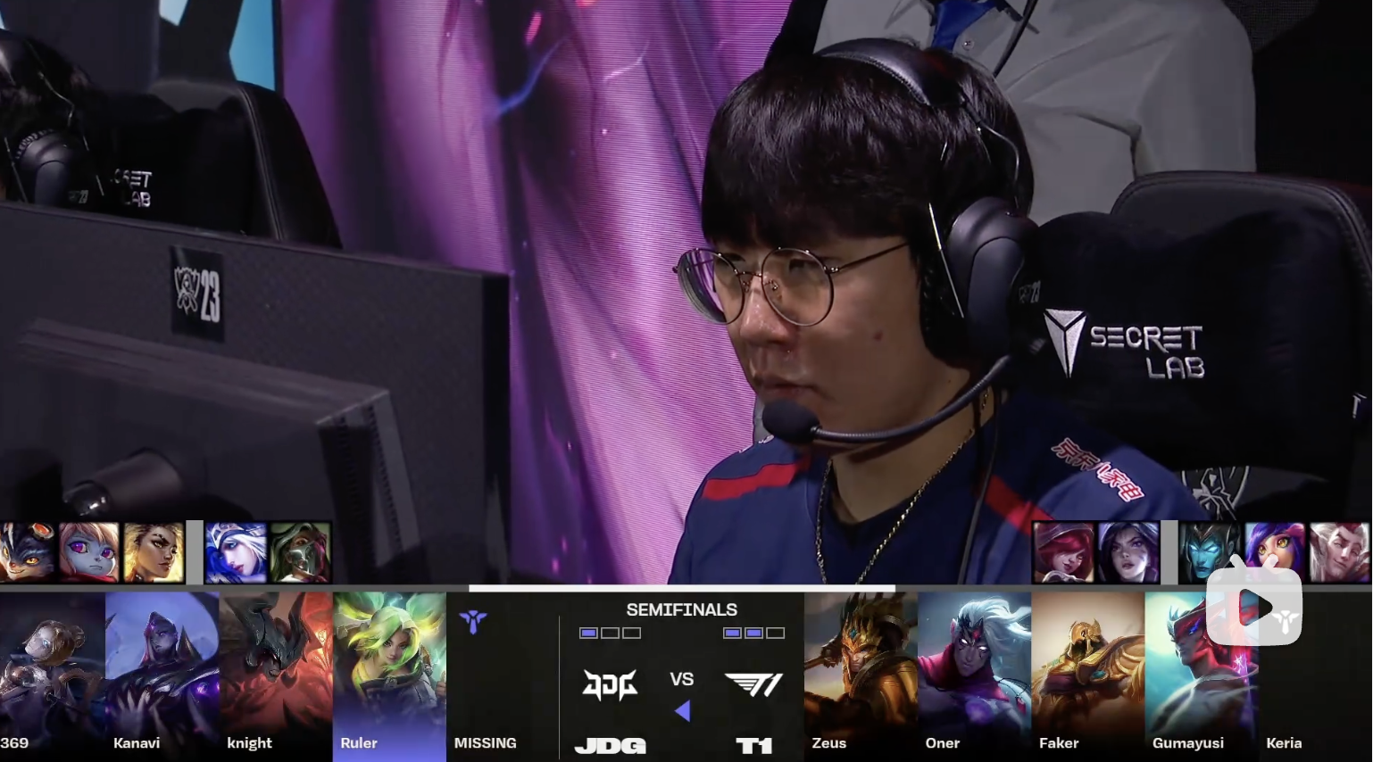 WBG险胜T1，Knight操刀奇招英雄翻盘全球总决赛2:1（深圳）